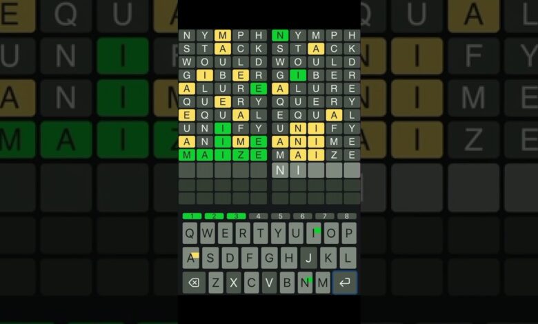 Octordle Sequence