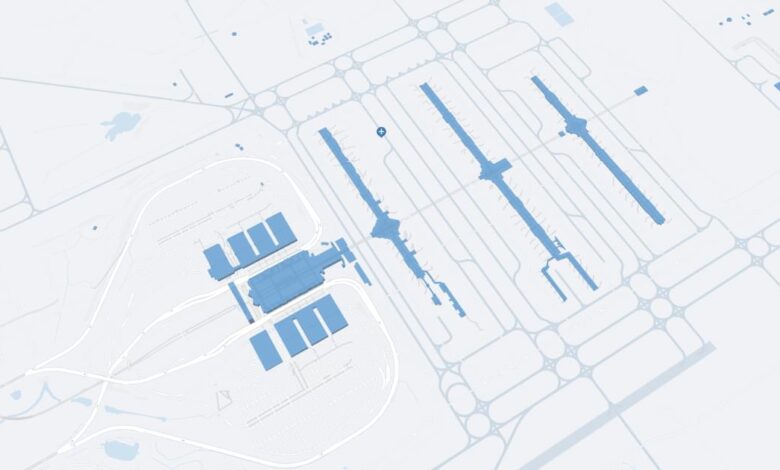 Denver Airport Map